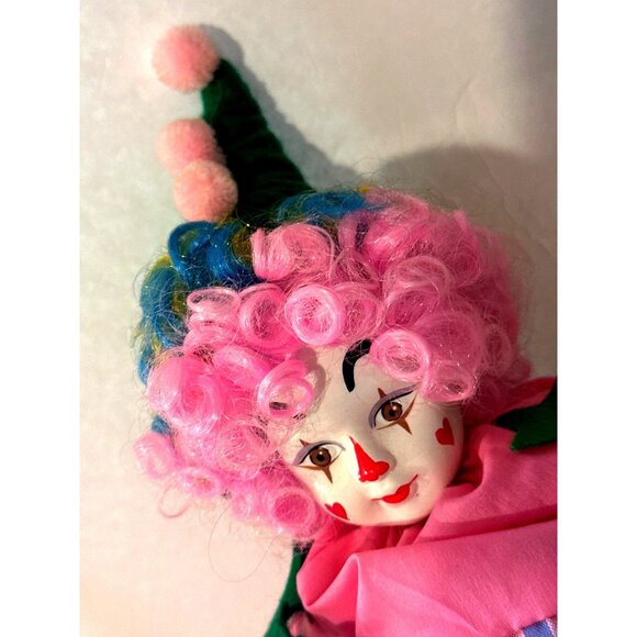 Vintage Creepy Clown Porcelain Scary Coulrophobia Halloween Poltergeist Horror - Picture 3 of 11